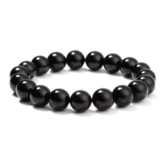 Oravi Jewelry Black Agate Bracelet Oravi Jewelry 